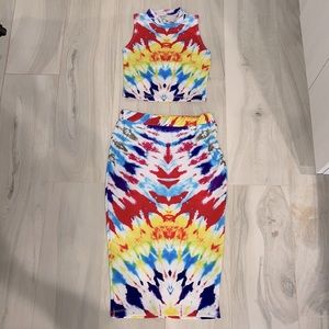 Neon colors 2 piece set